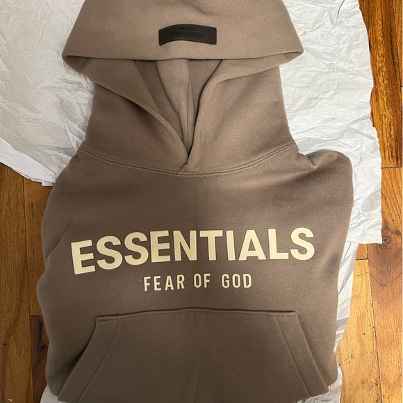 Essential Fear of God unisex hooded sweater size 4/5. - Picture 1 of 5